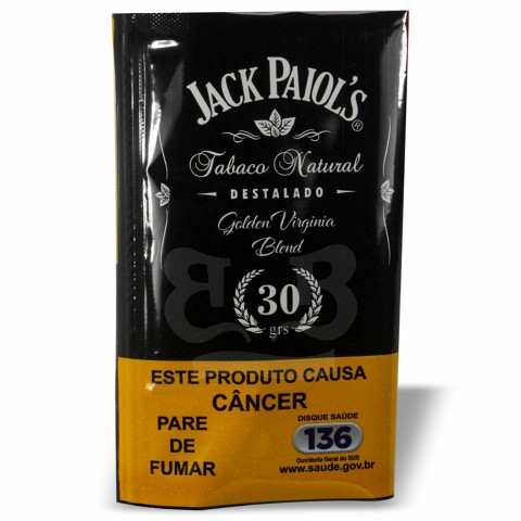 Tabaco/Fumo Jack Paiol's Natural - Para Cigarro
